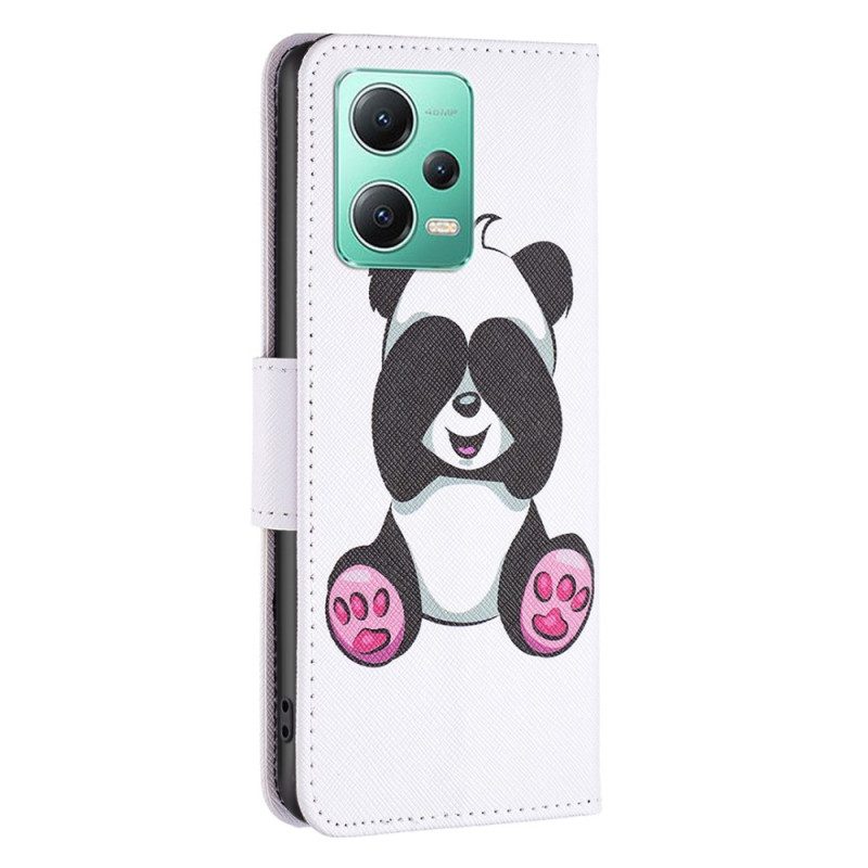 Custodia in pelle Poco X5 5G Il Mio Panda