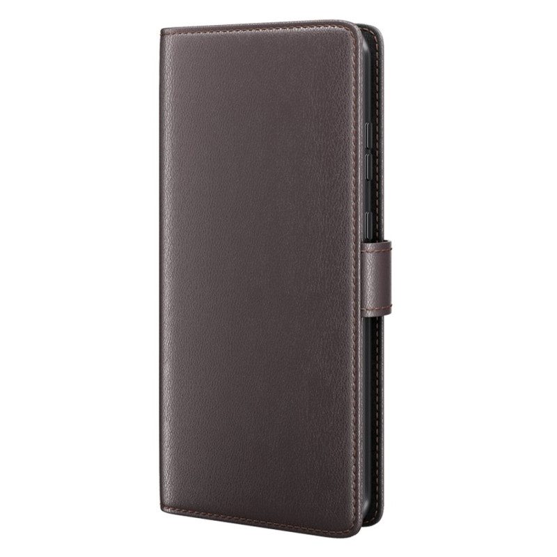 Folio Cover Poco X5 5G Vera Pelle