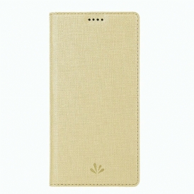 Folio Cover Google Pixel 4 XL Custodia in pelle Strutturato
