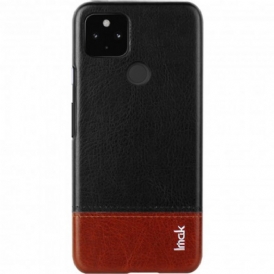 Cover Google Pixel 4A 5G Imak Serie Ruiyi Effetto Pelle