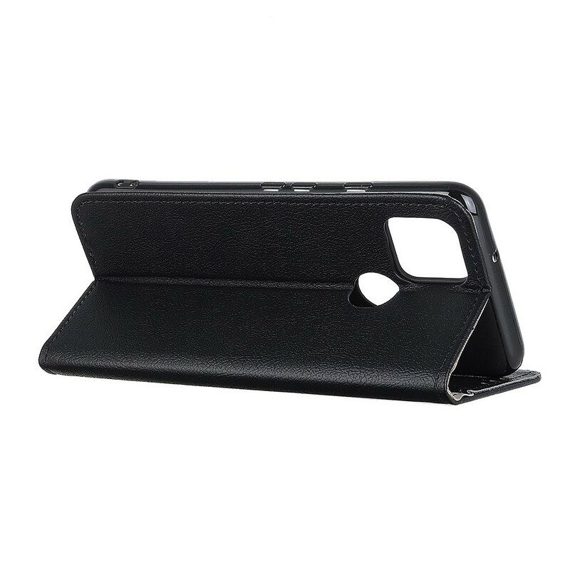 Custodia in pelle Google Pixel 4A 5G Classico Effetto Pelle