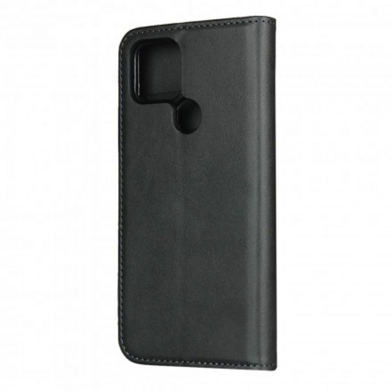 Folio Cover Google Pixel 4A 5G Custodia in pelle Cuoio Spaccato
