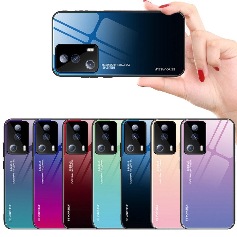 Cover Xiaomi 13 Lite Vetro Temperato Sii Te Stesso