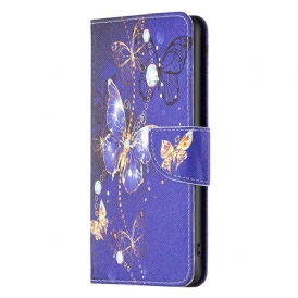 Custodia in pelle Xiaomi 13 Lite Farfalle