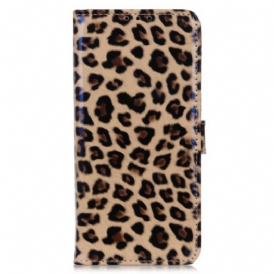 Custodia in pelle Xiaomi 13 Lite Leopardo