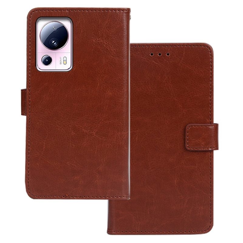 Custodia in pelle Xiaomi 13 Lite Similpelle Idewei