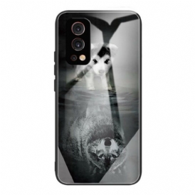 Cover OnePlus Nord 2 5G Cucciolo Di Sogno In Vetro Temperato
