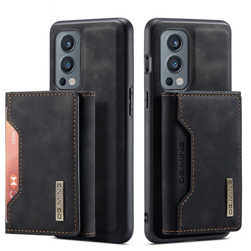 Cover OnePlus Nord 2 5G Dg.ming Porta Carte Staccabile