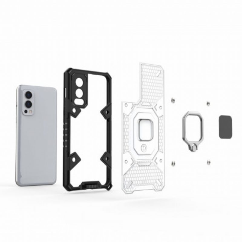 Cover OnePlus Nord 2 5G Nido D'ape Con Anello