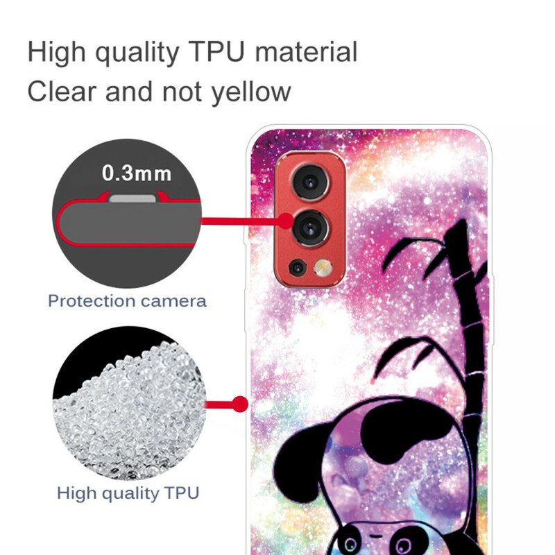 Cover OnePlus Nord 2 5G Panda E Bambù