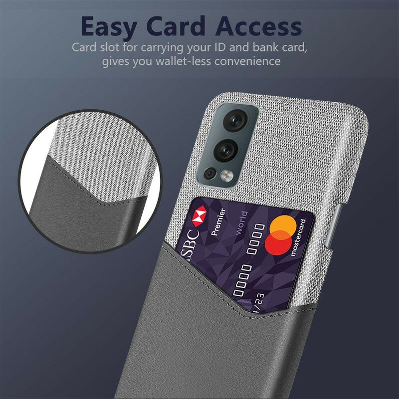 Cover OnePlus Nord 2 5G Titolare Della Carta Ksq