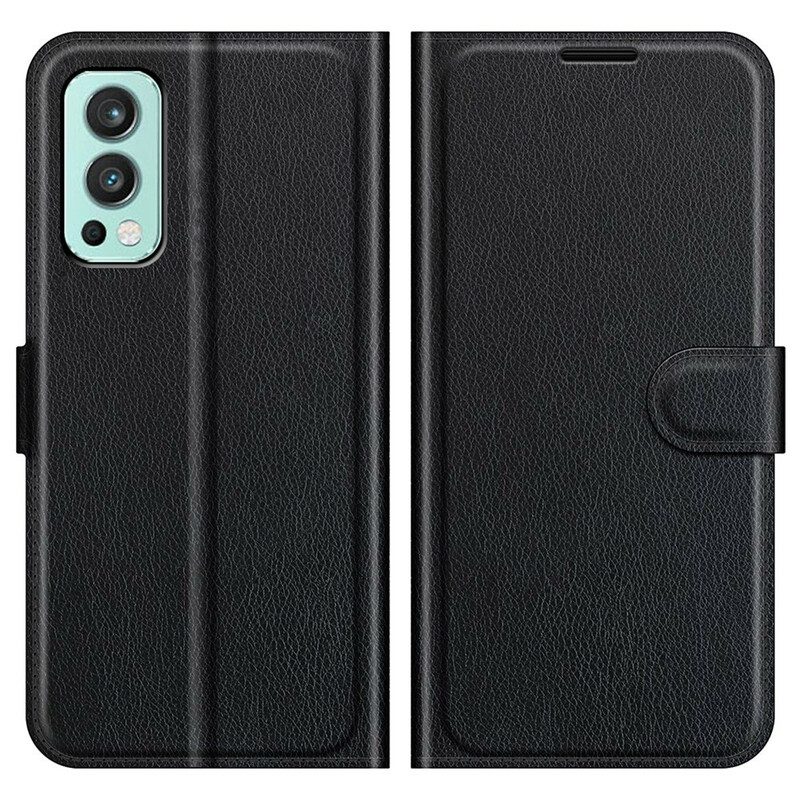 Custodia in pelle OnePlus Nord 2 5G Classico