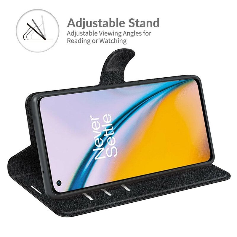 Custodia in pelle OnePlus Nord 2 5G Classico