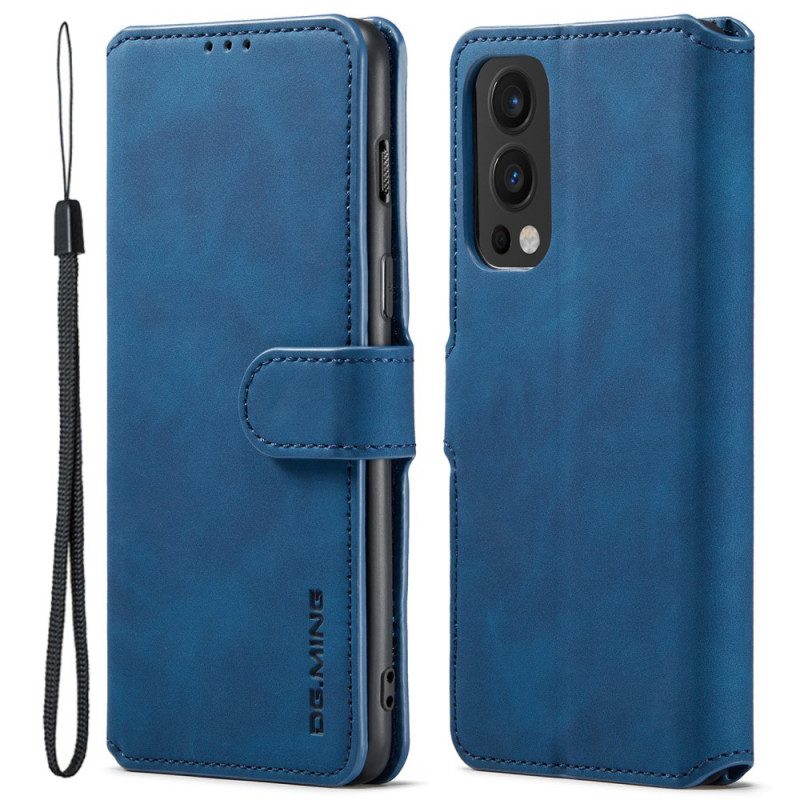 Custodia in pelle OnePlus Nord 2 5G Dg.ming Retro