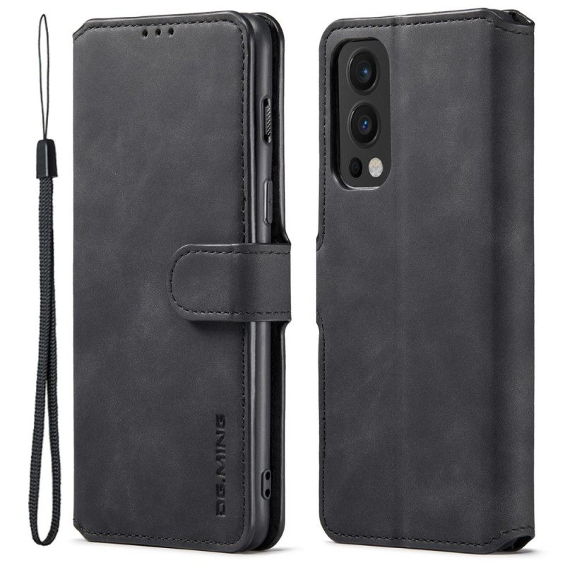 Custodia in pelle OnePlus Nord 2 5G Dg.ming Retro