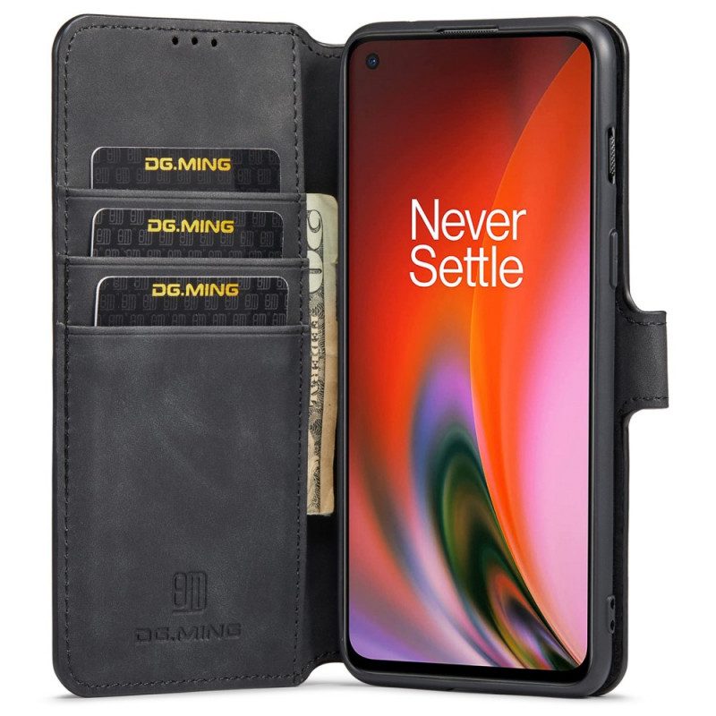 Custodia in pelle OnePlus Nord 2 5G Dg.ming Retro