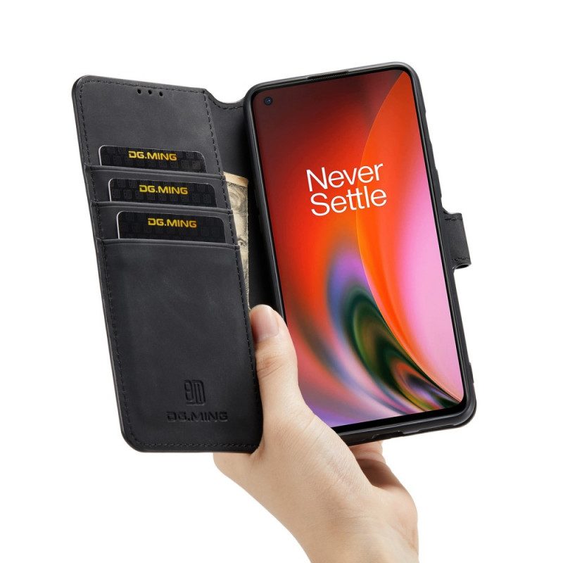 Custodia in pelle OnePlus Nord 2 5G Dg.ming Retro