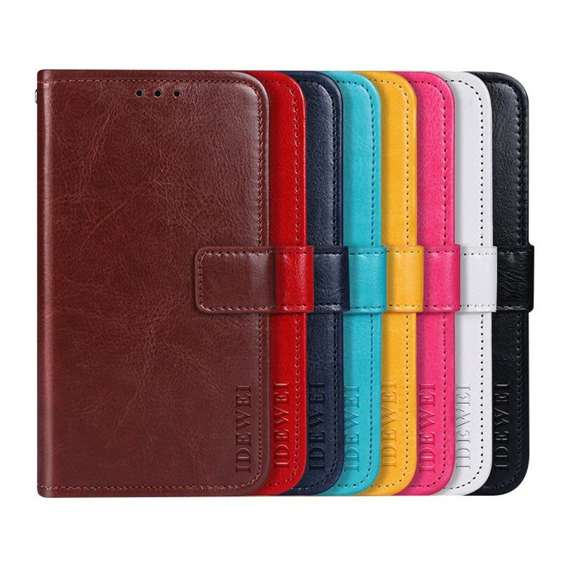 Custodia in pelle OnePlus Nord 2 5G Similpelle Idewei