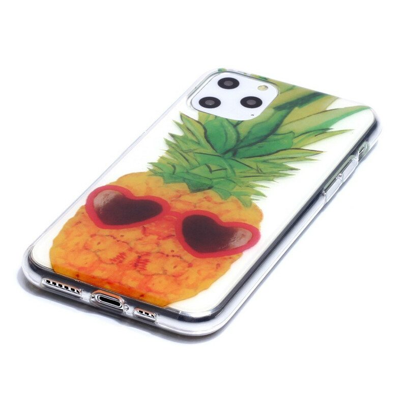 Cover iPhone 11 Pro Ananas In Incognito Senza Cuciture