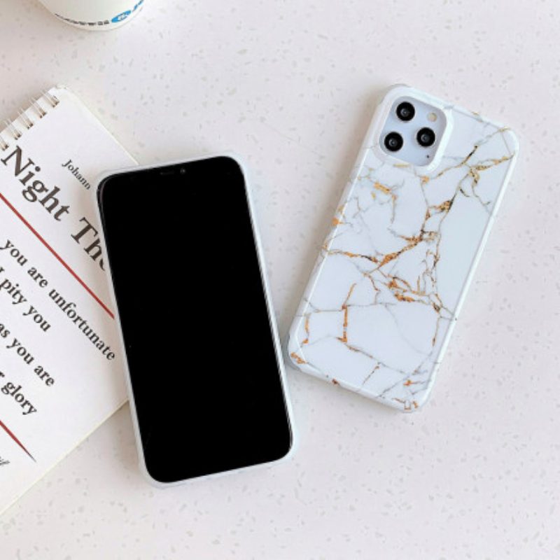 Cover iPhone 11 Pro Angoli Rinforzati In Stile Marmo