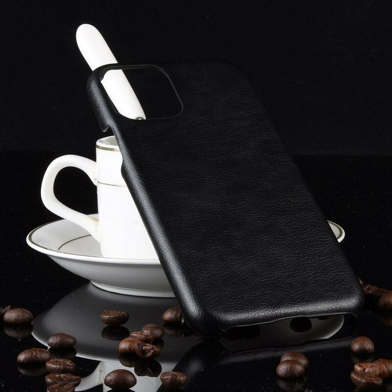 Cover iPhone 11 Pro Effetto Pelle Litchi