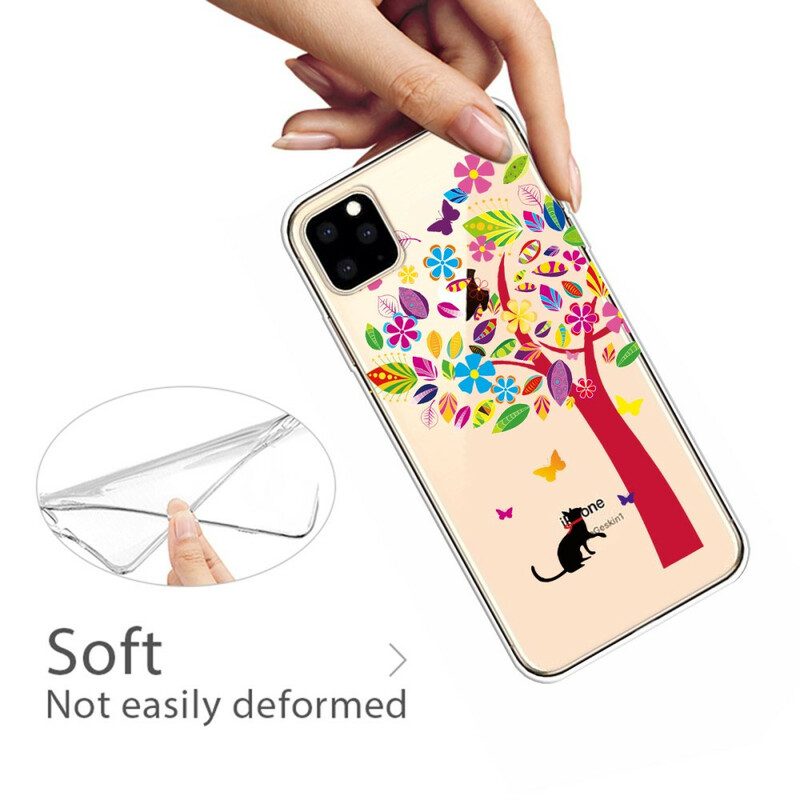 Cover iPhone 11 Pro Gatto Sotto L'albero