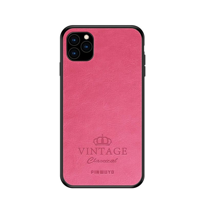 Cover iPhone 11 Pro Pinwuyo Effetto Pelle Vintage
