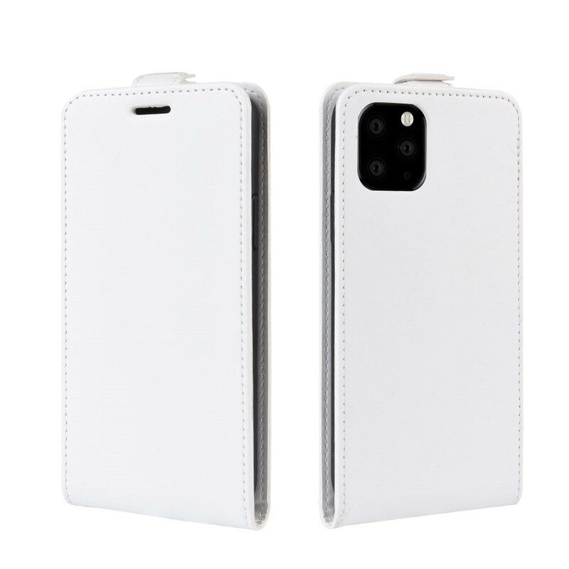Custodia A Portafoglio iPhone 11 Pro Folio Cover Retro Pieghevole
