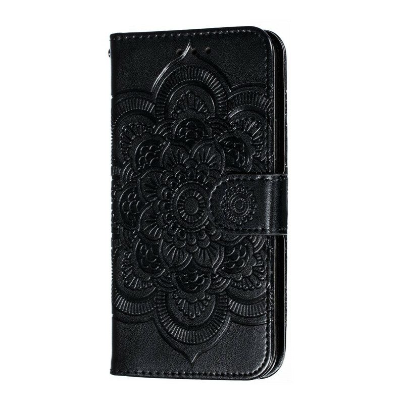 Custodia in pelle iPhone 11 Pro Mandala Completo