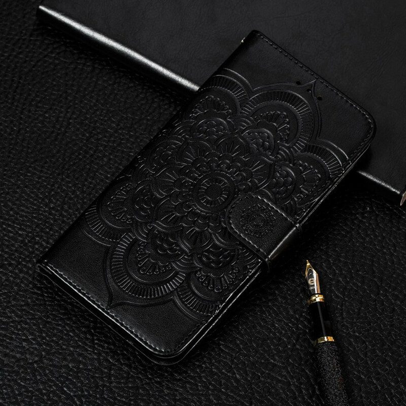 Custodia in pelle iPhone 11 Pro Mandala Completo