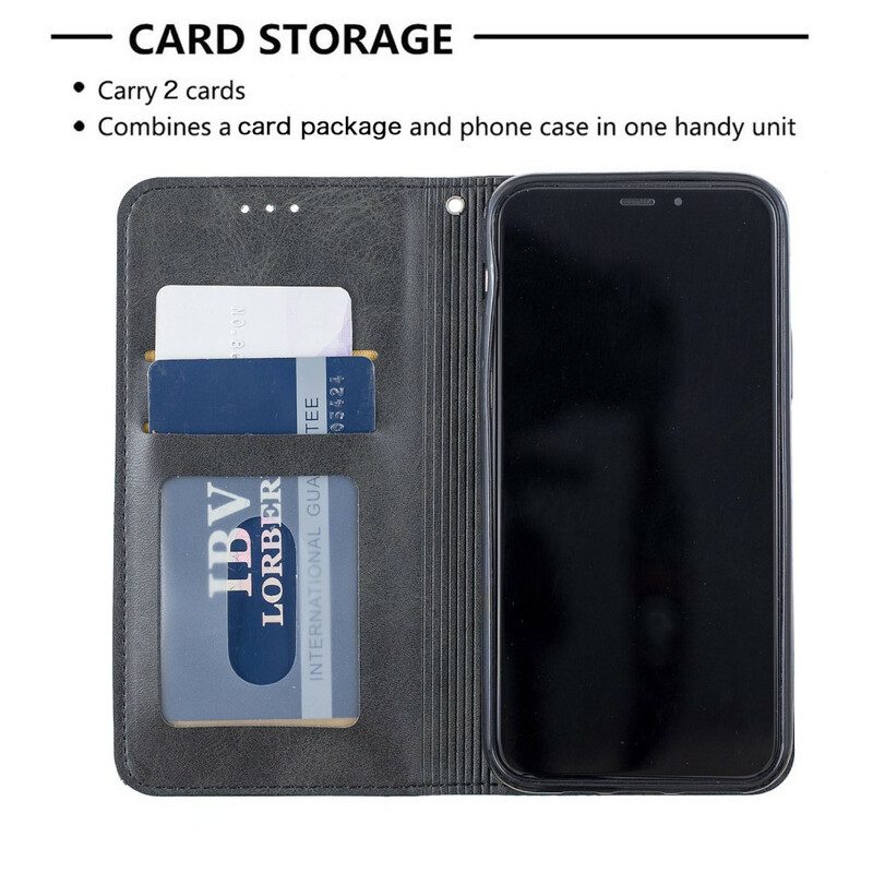 Folio Cover iPhone 11 Pro Custodia in pelle Stile D'artista