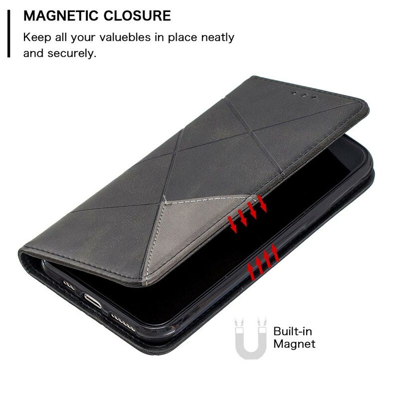 Folio Cover iPhone 11 Pro Custodia in pelle Stile D'artista
