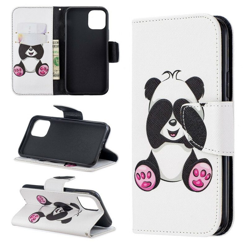 Folio Cover iPhone 11 Pro Divertimento Panda