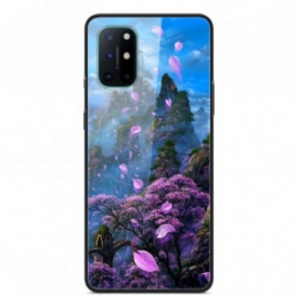 Cover OnePlus 8T Fantasia Paesaggio In Vetro Temperato