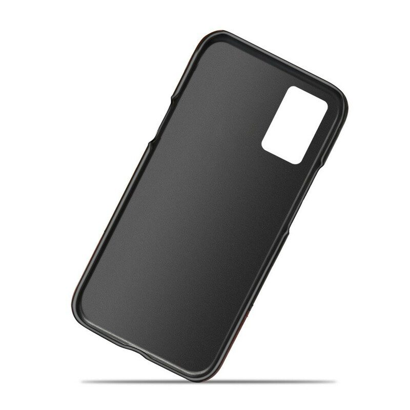 Cover OnePlus 8T Ksq Effetto Pelle Bicolore
