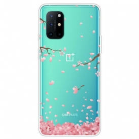 Cover OnePlus 8T Rami Fioriti