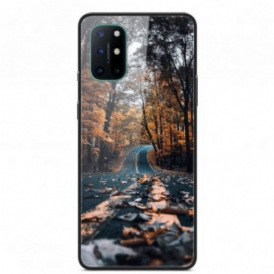 Cover OnePlus 8T Vetro Temperato Route Du Bonheur