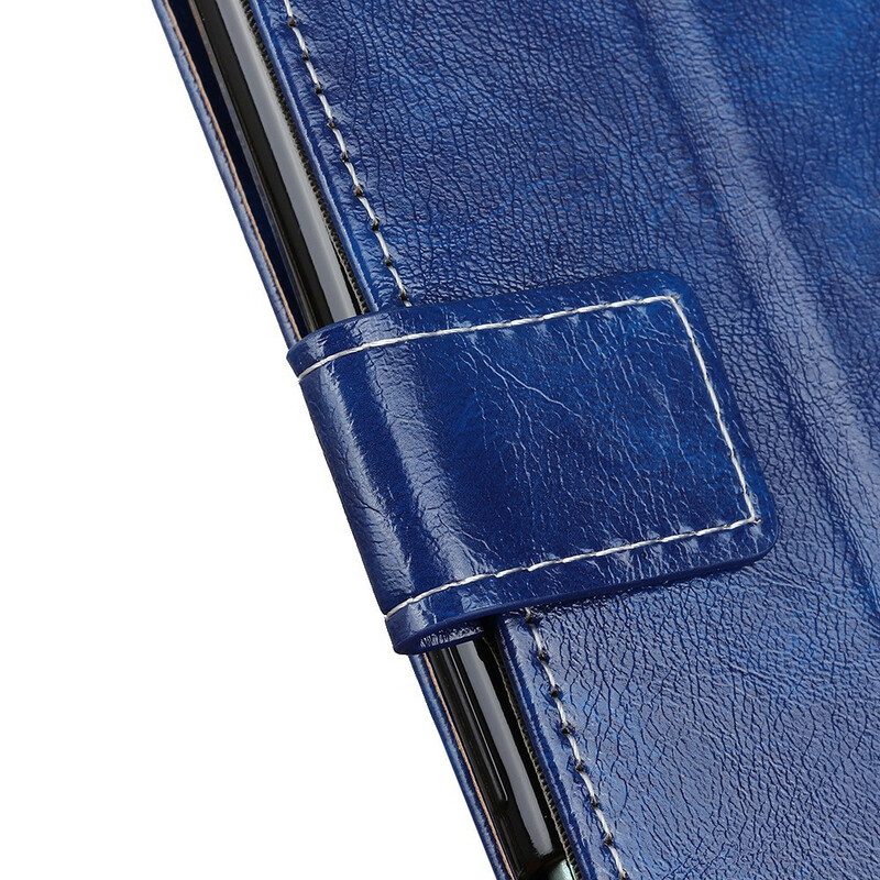 Custodia in pelle OnePlus 8T Cuciture Lucide Ea Vista