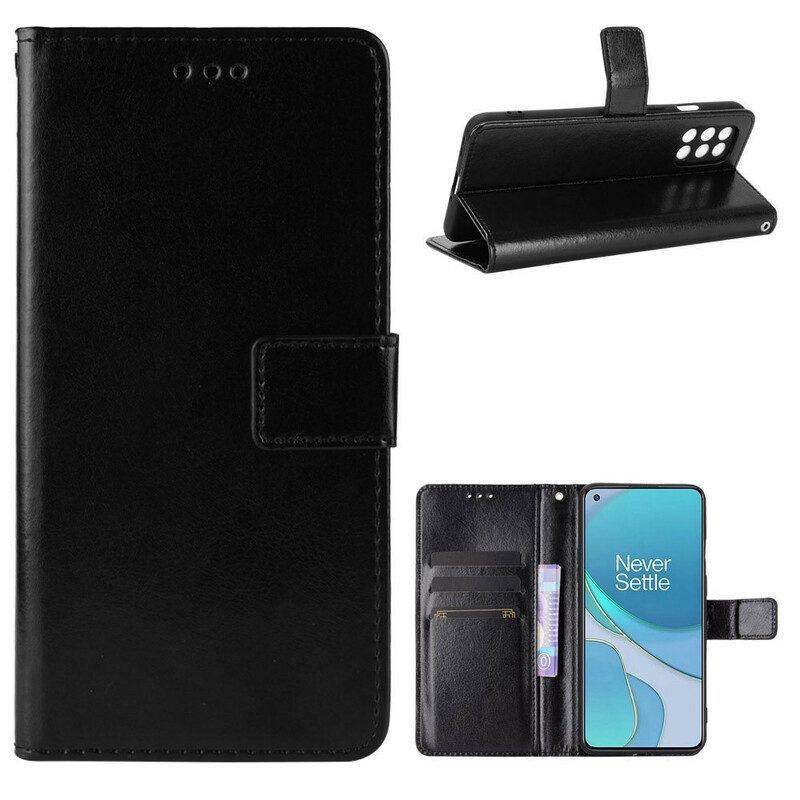 Custodia in pelle OnePlus 8T Ecopelle Appariscente
