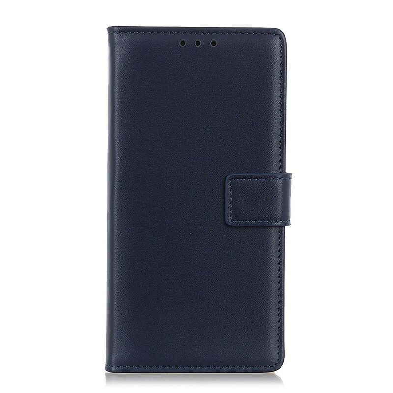 Custodia in pelle OnePlus 8T Ecopelle Tinta Unita