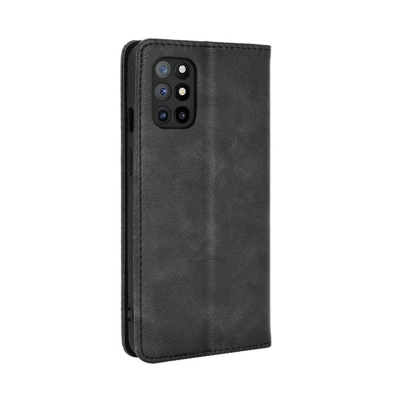 Folio Cover OnePlus 8T Custodia in pelle Effetto Pelle Stilizzata Vintage