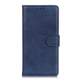 Folio Cover OnePlus 8T Retro Effetto Pelle Opaca