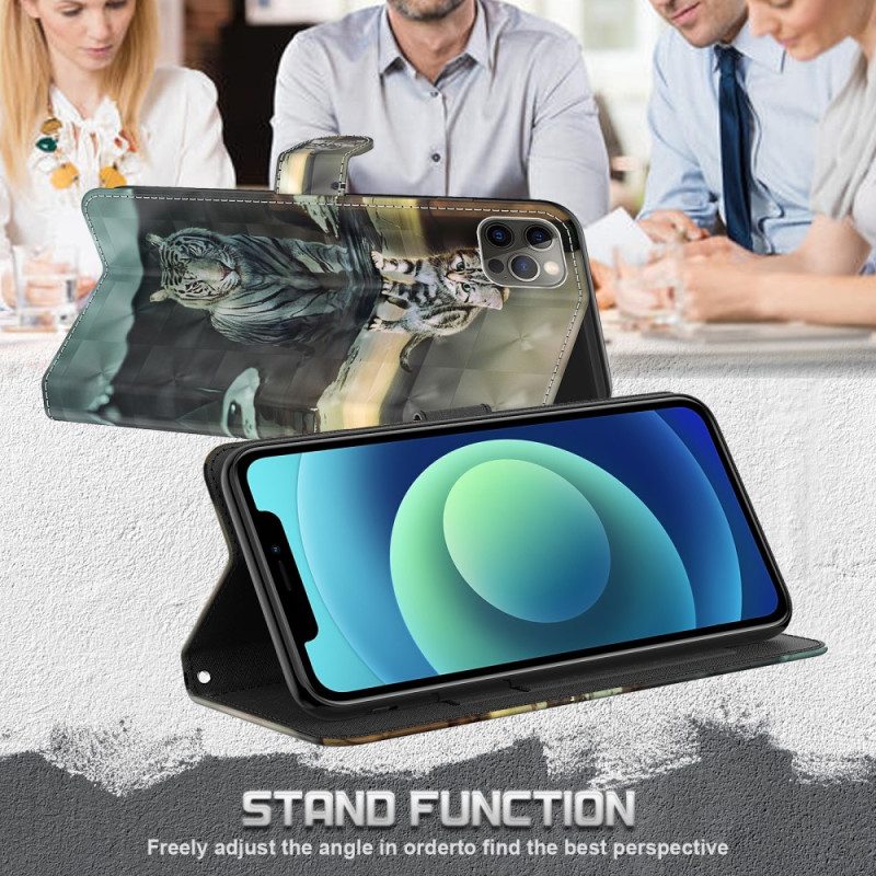 Custodia A Portafoglio Google Pixel 7 Pro Sogno Di Gattino Strappy