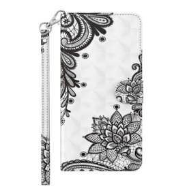 Custodia in pelle Google Pixel 7 Pro Pizzo Con Spalline