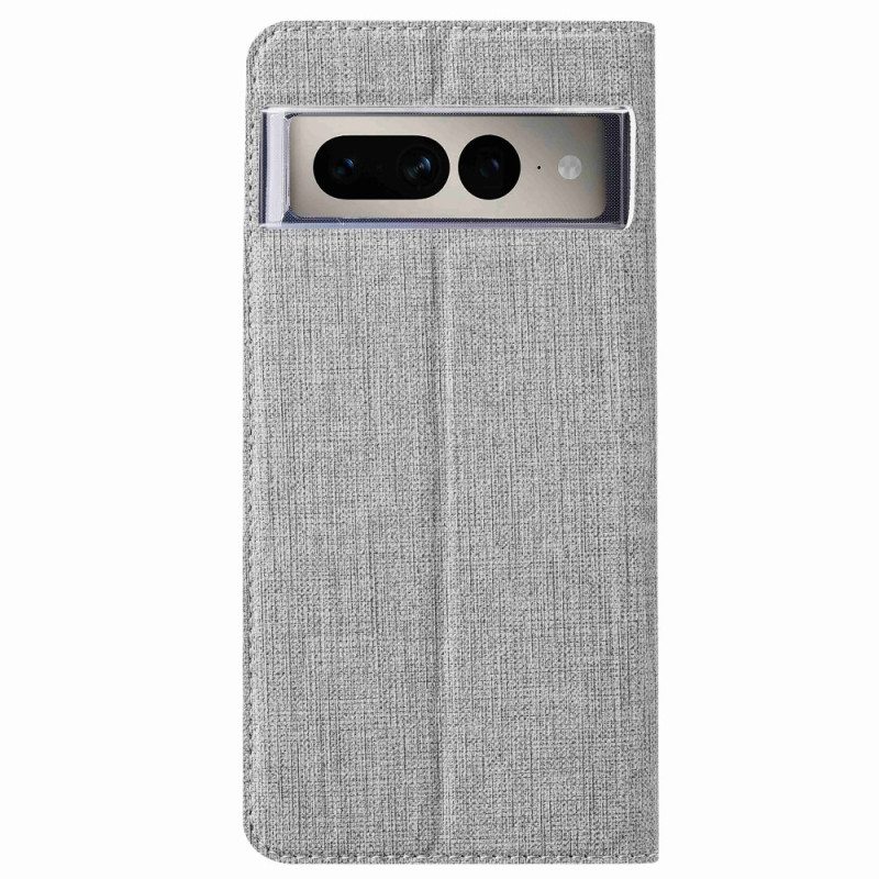 Folio Cover Google Pixel 7 Pro Custodia in pelle Serie Vili Dmx