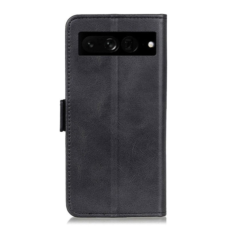 Folio Cover Google Pixel 7 Pro Doppia Chiusura