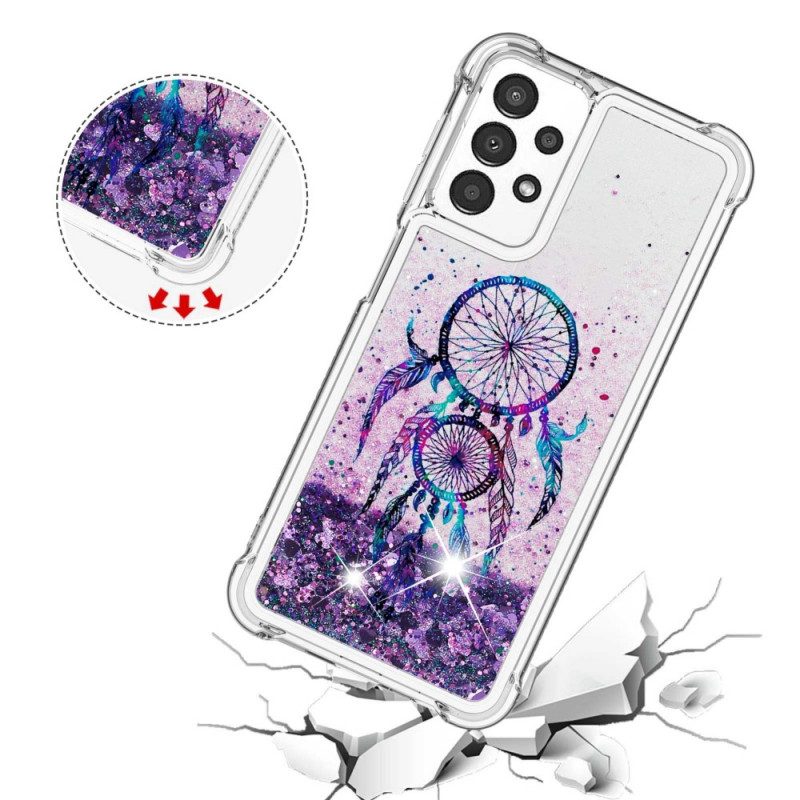 Cover Samsung Galaxy A13 Acchiappasogni Glitterato