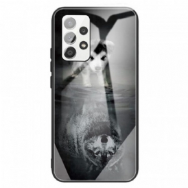 Cover Samsung Galaxy A13 Cucciolo Di Sogno In Vetro Temperato