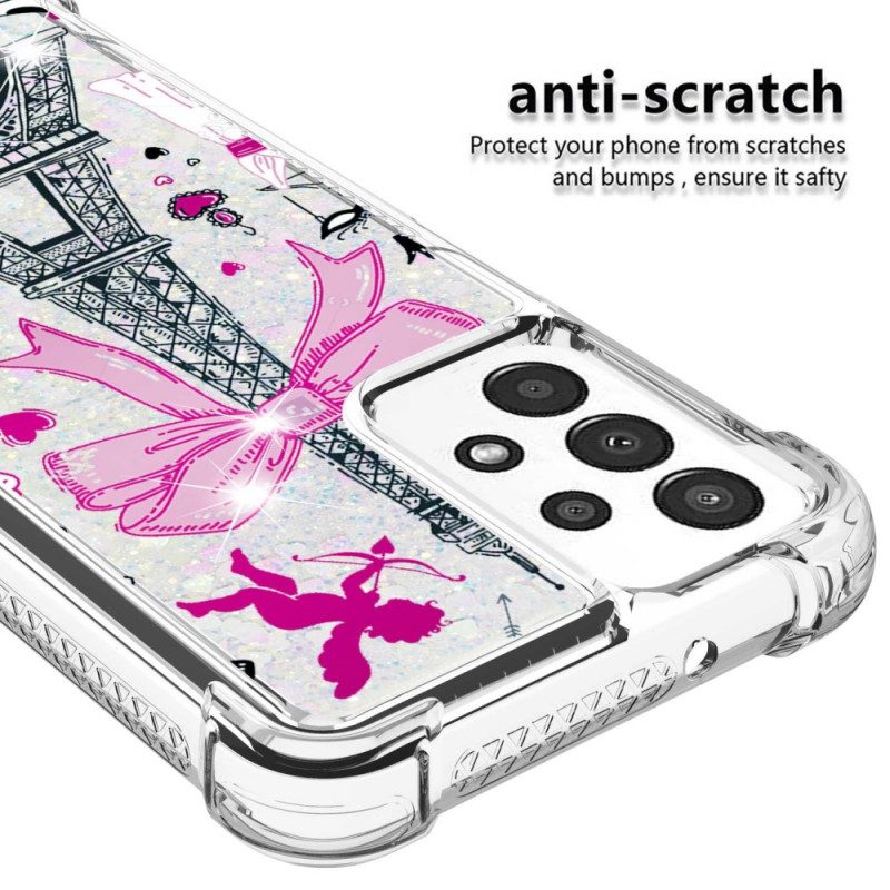 Cover Samsung Galaxy A13 Le Paillettes Della Torre Eiffel