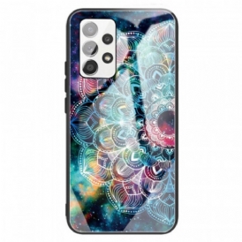 Cover Samsung Galaxy A13 Mandala In Vetro Temperato